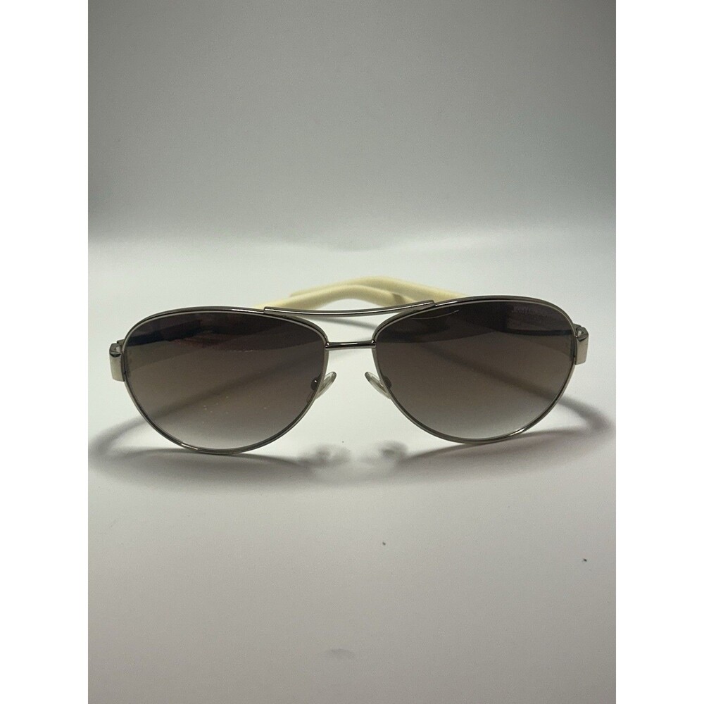 Jimmy Choo BABA/S Light gold cream 59/13/135 WOMAN Sunglasses Used Read